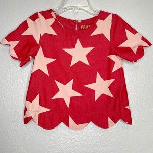 GENUINE FROM OSHKOSH star print toddler top